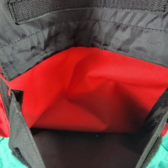 Vans Off The Wall Unisex Red Backpack School Work Casual Travel Bag main image 4